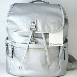 Calvin Klein Lianna Nylon Flap Over Backpack